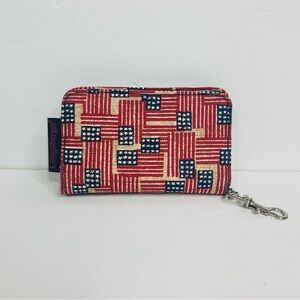 Wallet vintage y2k longaberger americana wallet 4.5x3 inch red ohio